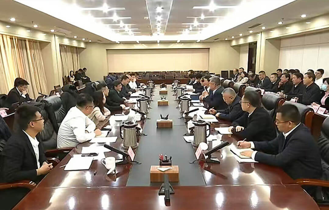 张宝亮于胜涛会见京东集团客人